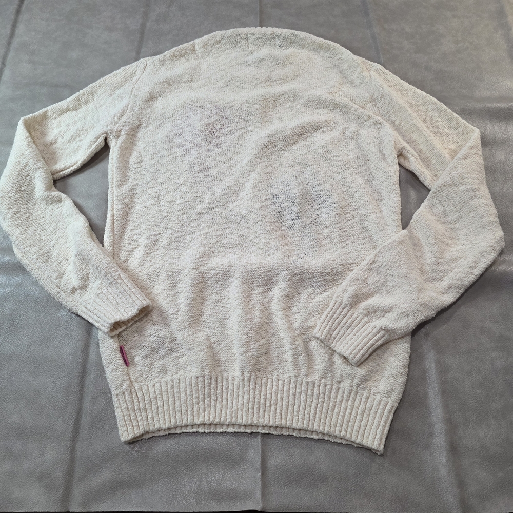 Scotch & Soda embroidered‎ artwork boucle crew neck sweater S - Picture 9 of 12